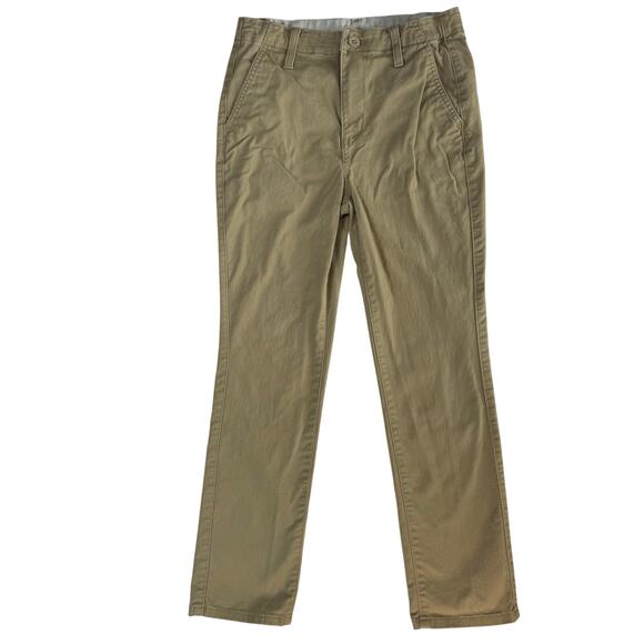 GAP Kids Straight-Fit Stretch Khakis Size Medium 10/12 - Picture 1 of 6